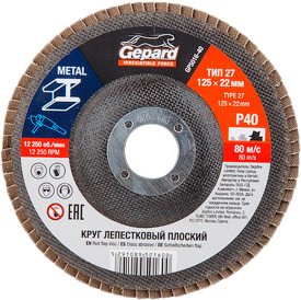

Шлифовальный круг Gepard GP5016-120