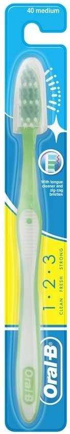 

Зубная щетка Oral-B 3-Эффект с колпачком средней жесткости (1 шт)