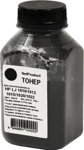 Тонер NetProduct для HP LJ 1010/1012/1015/1020/1022 100 г