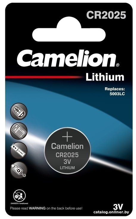 Батарейка Camelion CR2025 [CR2025-BP1]
