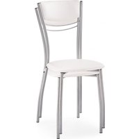 Стул Woodville Goki (белый полимер/светлый мусс)