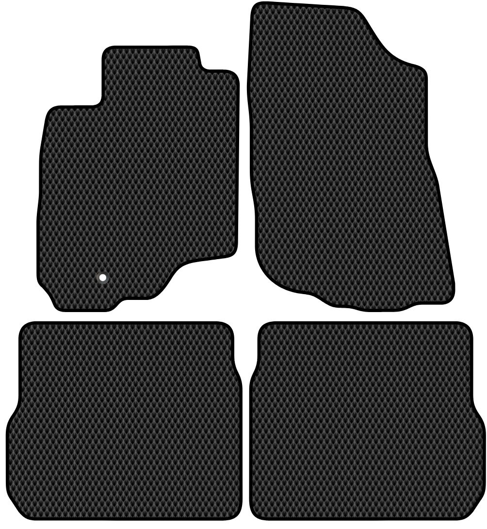 

Комплект ковриков для авто Alicosta Mitsubishi Outlander I (suv / CU2W) 2002 - 2009 (черный, ромб)