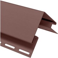 Угол ТехноНИКОЛЬ Оптима наружный 75 (каштан)