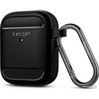 Чехол Spigen Rugged Armor ASD01117 (для AirPods, черный)