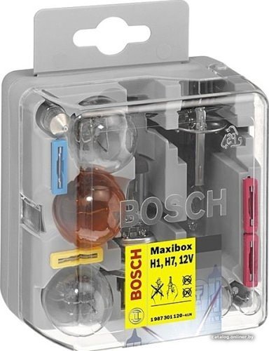 Галогенная лампа Bosch H1,H7 Maxibox