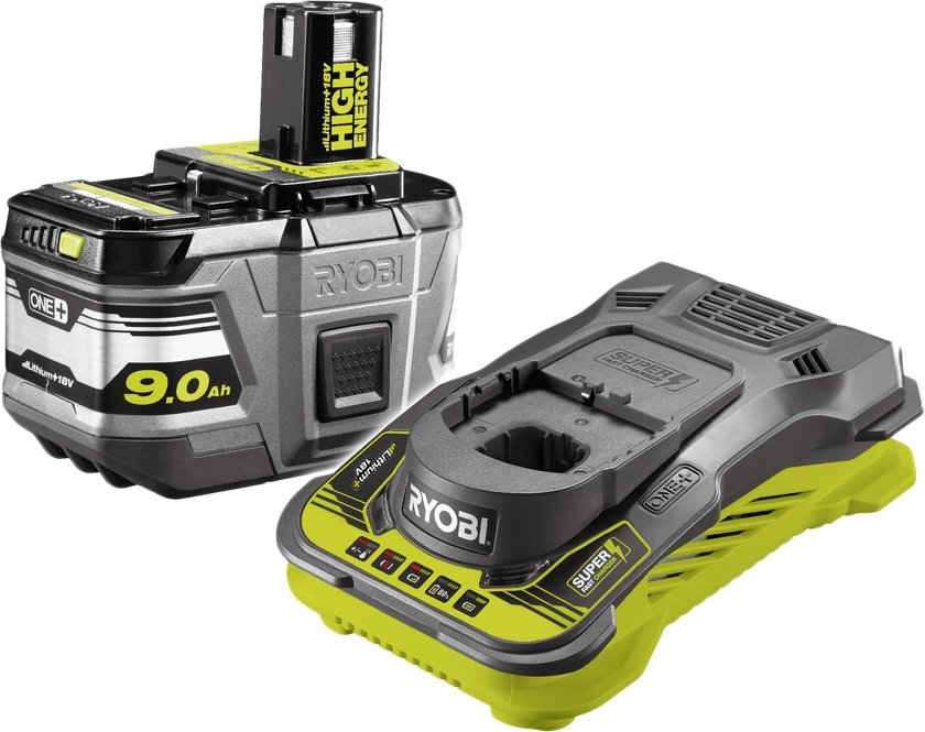 

Аккумулятор с зарядным устройством Ryobi RC18150-190 5133004421 (18В/9 Ah + 18В)