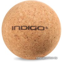 Массажный мяч Indigo IN290 8 см (коричневый)