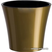 Кашпо Santino Arte 2 л (золотой/черный)