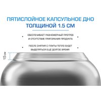 Набор кастрюль AQRA PT1-7