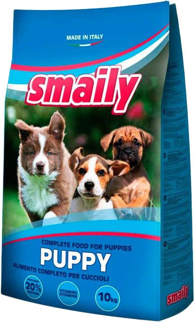 

Сухой корм для собак Smaily Puppy для щенков всех пород 10 кг