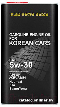 Моторное масло Fanfaro For Korean Cars 5W-30 4л