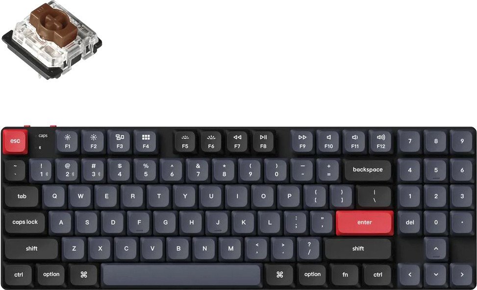 

Клавиатура Keychron K13 Pro RGB K13P-H3-RU (Gateron Low Profile Brown)