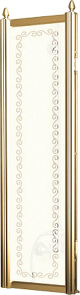 

Душевая стенка Cezares RETRO-A-30-FIX-PP-Br (боковая)