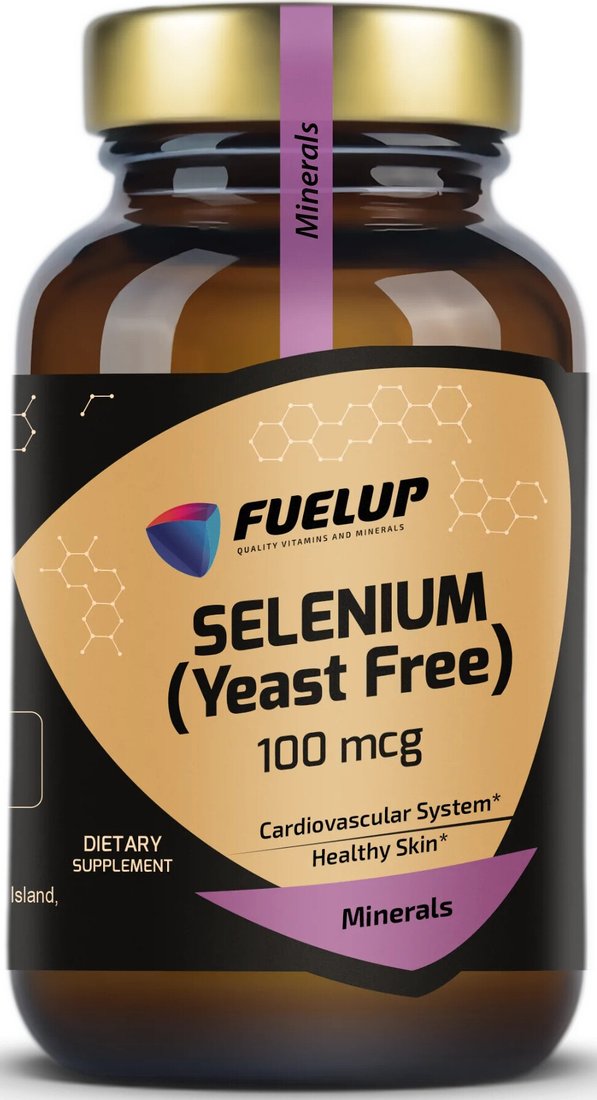 БАД FuelUp Selenium (Yeast Free) 100 мкг (250 таблеток)