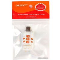 USB аудиоадаптер Orient AU-01PLW