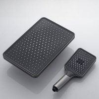 Душевая система  Shevanik S4436T (оружейная сталь)