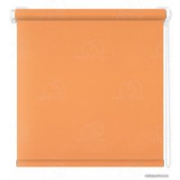 Рулонные шторы АС МАРТ Плейн 145x200 (оранжевый)