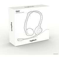 Офисная гарнитура Logitech PC Headset 960 USB