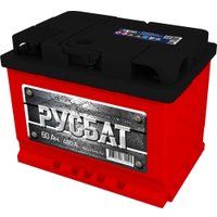 Автомобильный аккумулятор AKOM Русбат 6СТ-60e (60 А·ч)