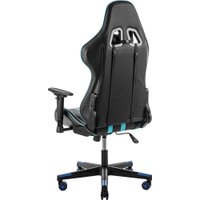 Игровое (геймерское) кресло Mio Tesoro Control 8051 (черный/синий)