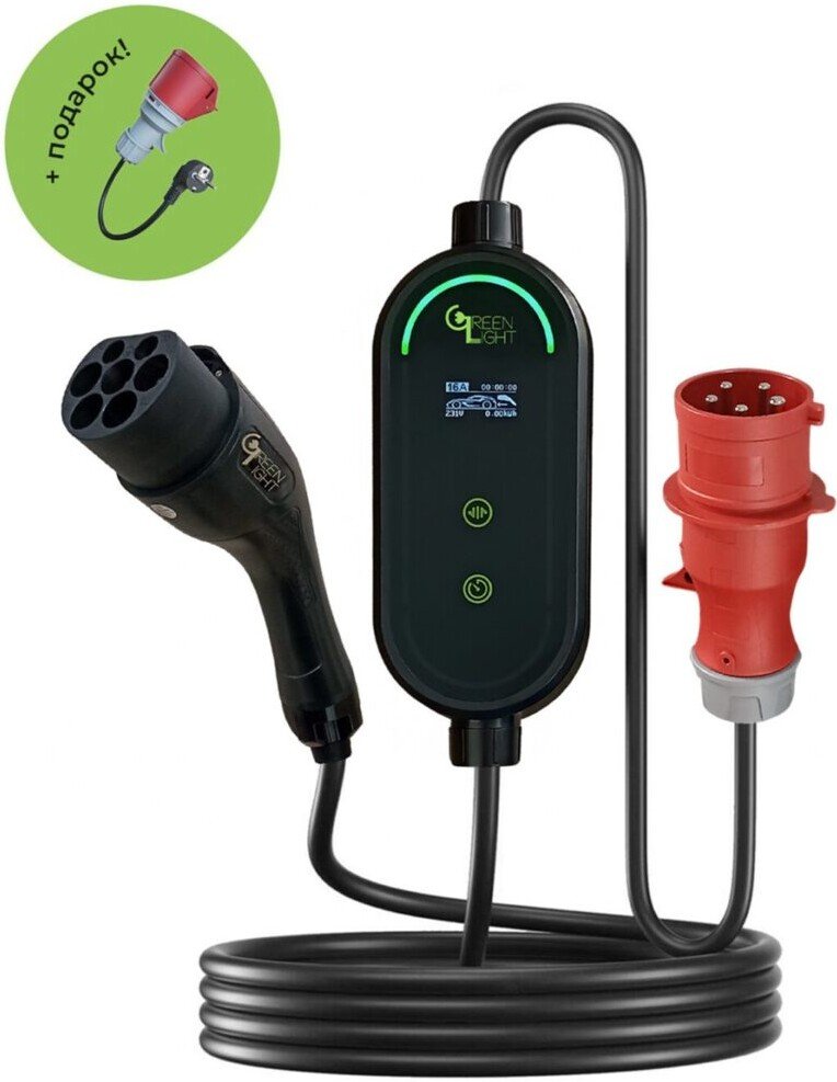 

Зарядная станция GNLT EVA07 GB/T AC 6–32A (7квт)