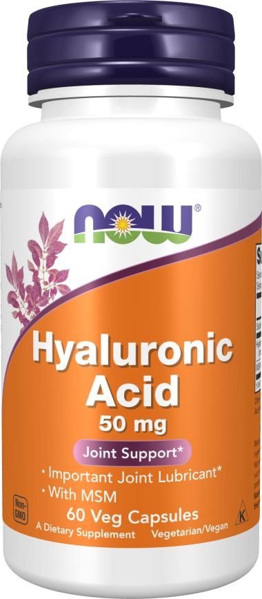 БАД Now Foods Hyaluronic Acid 50 мг (120 капсул)