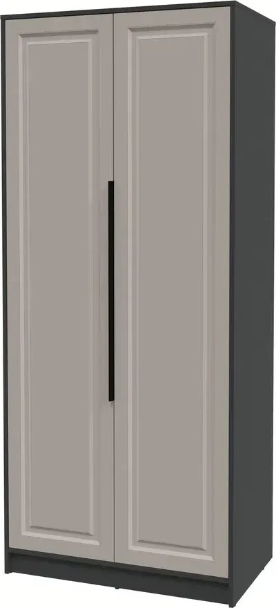 

Шкаф распашной Интерлиния Концепт КТ-Ш2 Деко (антрацит/луна)