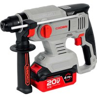 Перфоратор Crown CT28010XS-4 BMC (с 2-мя АКБ)