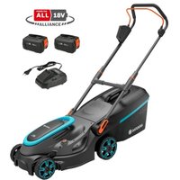 Газонокосилка Gardena PowerMax 37/36V P4A Set 14638-20 (с 2-мя АКБ)