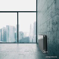 Биметаллический радиатор Royal Thermo PianoForte 500 Silver Satin (11 секций)