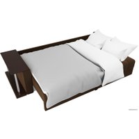 Диван Лига диванов Атлантида 102222 (микровельвет, коричневый)