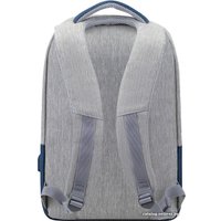 Городской рюкзак Rivacase Prater 7562 (серый/синий)