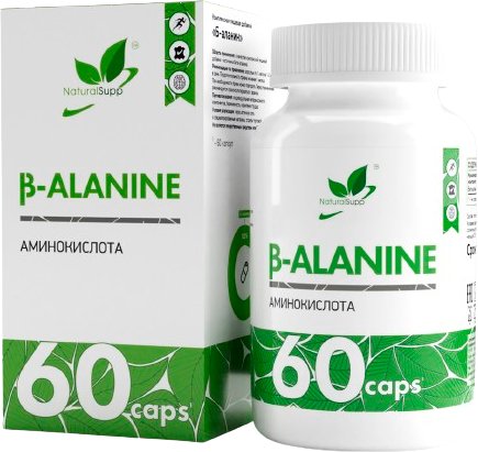 

Бета-аланин NaturalSupp Beta-alanine (60 капсул)