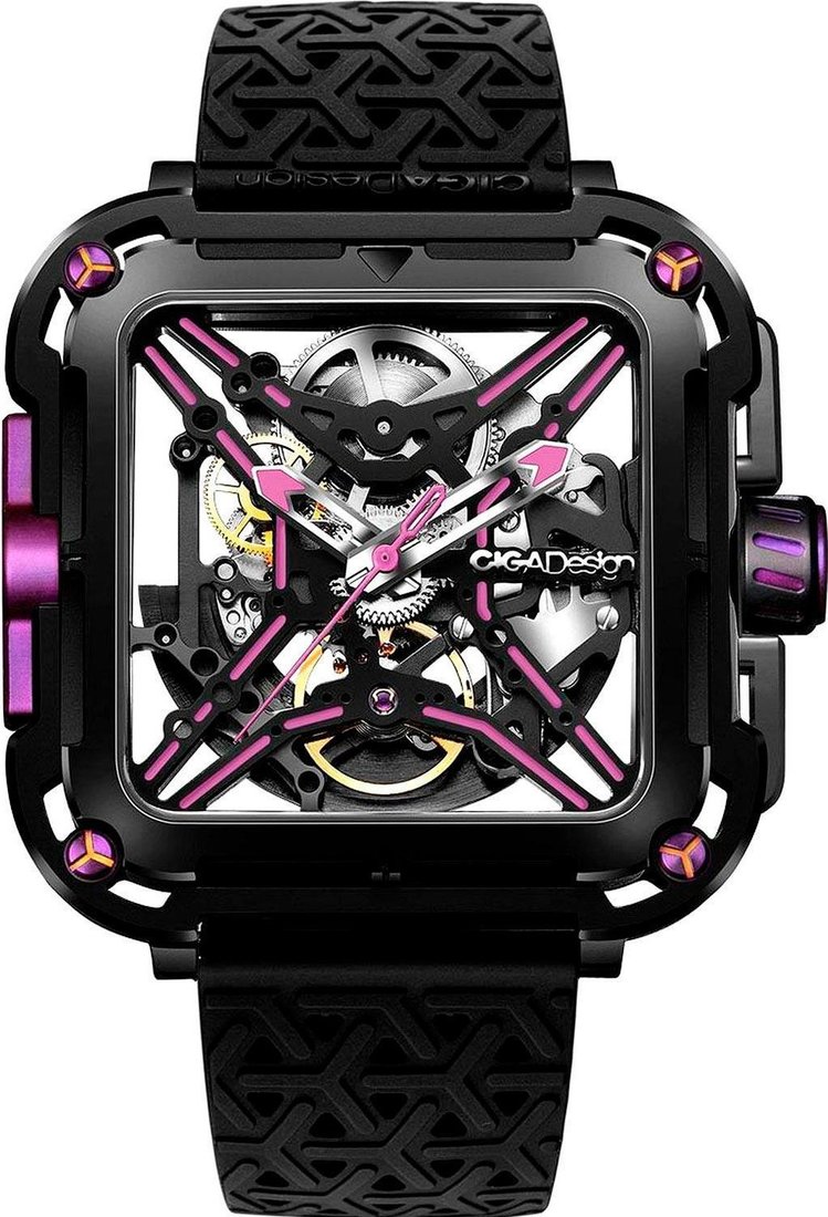 

Наручные часы CIGA Design Series X Gorilla X011-BLPL-W25BK