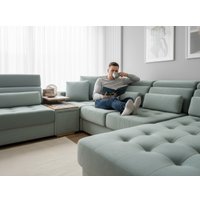 П-образный диван Треви Гранд (зеленый)