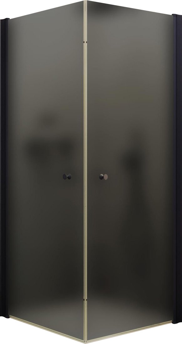 

Душевой уголок MaybahGlass MGY-1299-6 (графитовое матовое стекло/черный)
