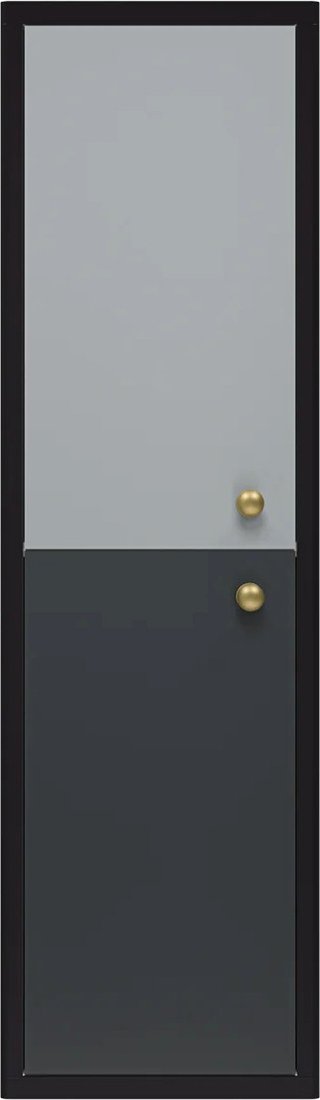 

Brevita Шкаф-пенал Кристиан 35 L Кри-05035-01-01Л (черный/серый)