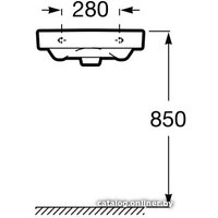 Умывальник Roca Debba 55x44 [32799500Y]