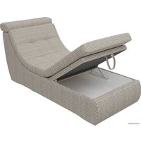 Элемент модульного дивана Лига диванов Холидей люкс 105651 (корфу 02, светло-серый)