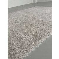 Ковер для жилой комнаты LAXMI Fluffy 01 прямоугольник (3x4, White)