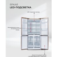 Четырёхдверный холодильник LEX LCD450GlGID