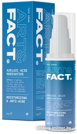  Art&Fact Увлажняющий анти-акне-крем Azelaic Acid Derivative (50 мл)