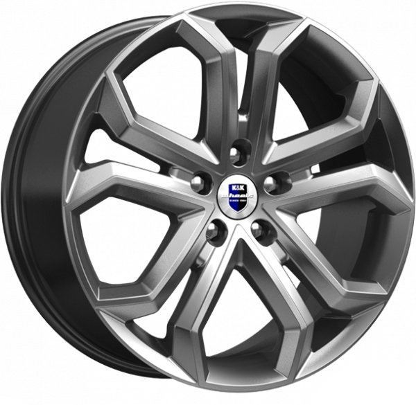 

Литые диски K&K Пандора 19x8.5" 5x130мм DIA 84.1мм ET 38мм Дарк платинум