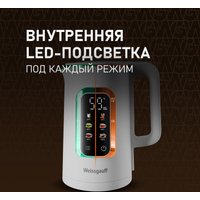 Электрический чайник Weissgauff WK 1500 Dw Touch BodyCool