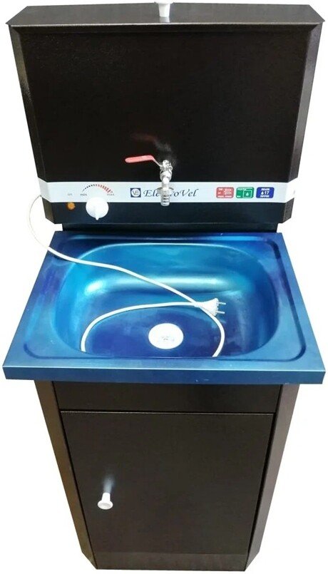 

Умывальник для дачи ElectroVel с ЭВН нерж.мойка 17 л (медь)