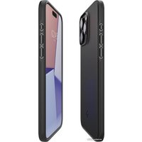 Чехол для телефона Spigen Thin Fit для iPhone 15 Pro Max ACS06544 (черный)