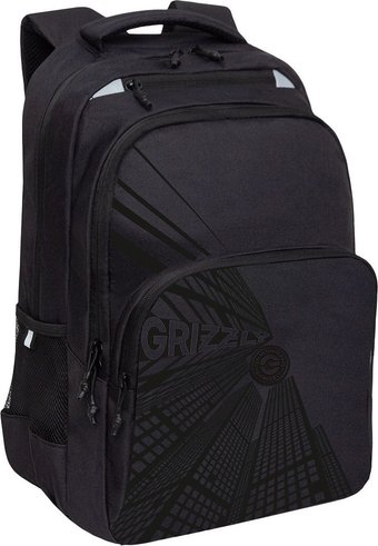 Школьный рюкзак Grizzly RU-630-5 (черный)