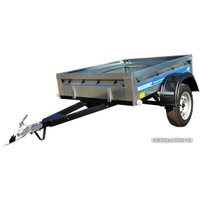 Одноосный прицеп Кремень Стандарт 2.0x1.3x0.3 (тент 70 см)