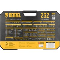Универсальный набор инструментов Denzel 15808 (232 предмета)
