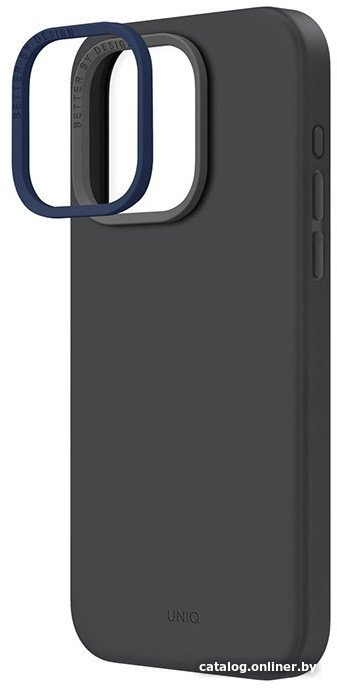 Чехол для телефона Uniq LINO Grey (Magsafe) для iPhone 15 Pro IP6.1P(2023)-LINOHMGRY